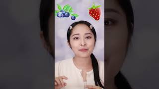 과일로 메이크업 해보기 이거 왜 되는건데...? 과일 챌린지 #shorts #메이크업 #과일 screenshot 4