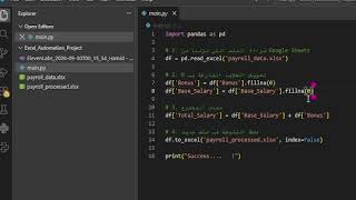 Python for Excel Users Automate Payroll Data Processing in Seconds
