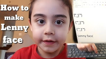 How to make Lenny face: ( ͡° ͜ʖ ͡°)