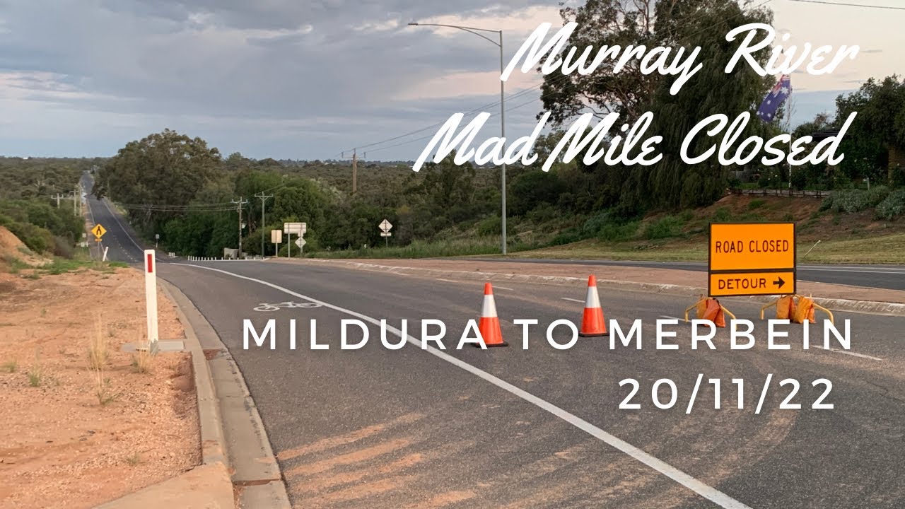 Murray River Mildura to Merbein. Levee starting to fail? - YouTube