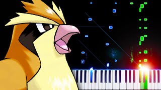 Video thumbnail of "Route 1 (from Pokémon Red/Blue/Yellow) - Piano Tutorial"