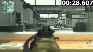 *UNSILENCED* 87 Second Moab against God Mode Hacker w/ AK47! - CoD: MW3