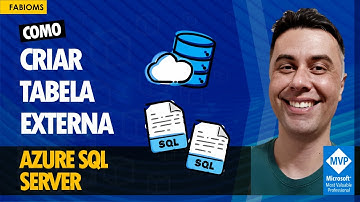 Como criar tabela externa no Azure SQL