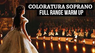 📍 High Soprano Warm Ups For Coloratura | Daily Full Range Exercises and Breath Support(4K Live)