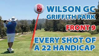 Golf Vlog Every Shot of a 22 Handicap @ Wilson & Harding Golf Course - PART 1 - FRONT 9