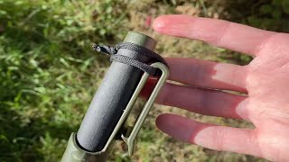 D-I-Y Paracord Sheath Mod For Mora Companion