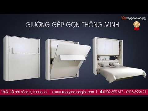 Video Giường gấp thông minh -Giường xếp gọn thông... - youtube