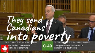 Trudeau government's intention is kill the resources at all costs, send Canadians into poverty