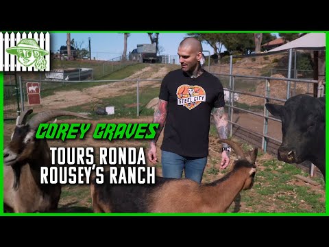 Corey Graves Tours Ronda Rousey And Travis Browne's Ranch