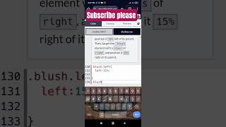 CSS Transformation by building a Penguin step 66 #ytshorts#youtubeshorts#freecodecamp #htmlcss#reels