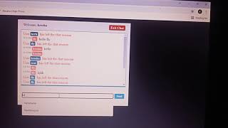 chap application simulation screenshot 1