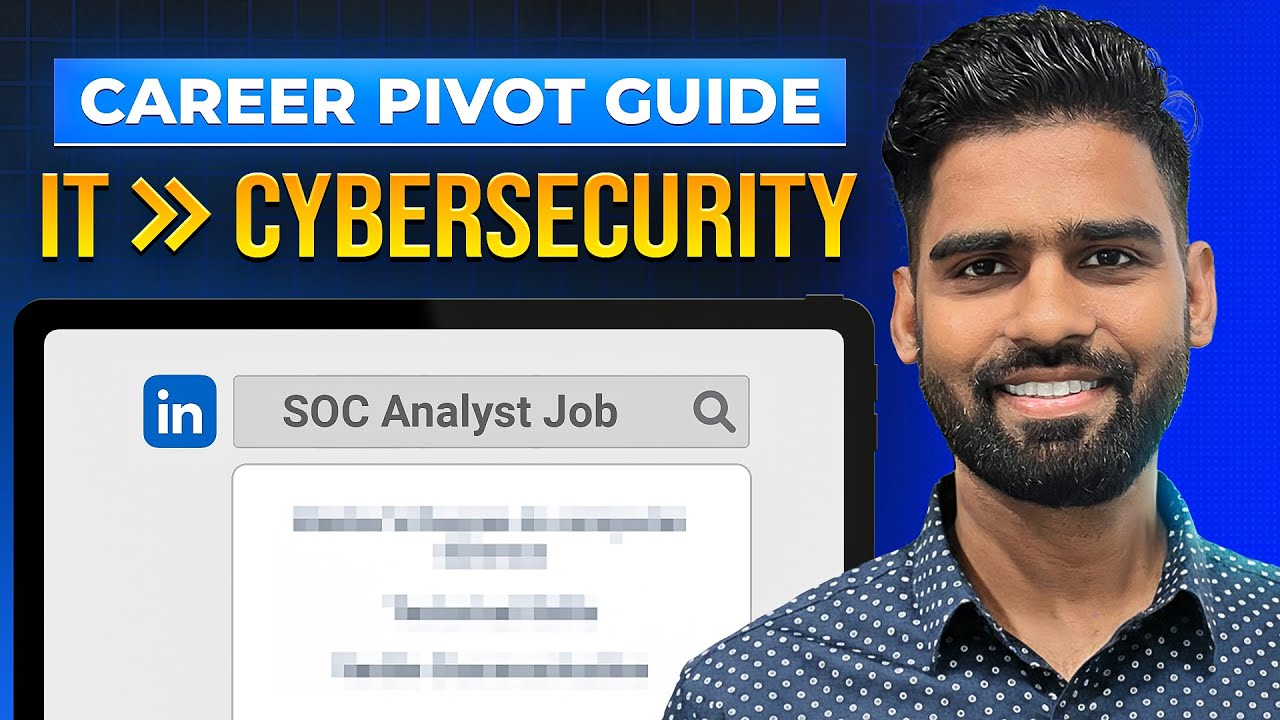Give me 7 Min and I will help you break into Cybersecurity like never before