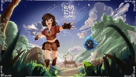Ruby and The Lost Crystals Gameplay - New Puzzle Platformer Game for PC