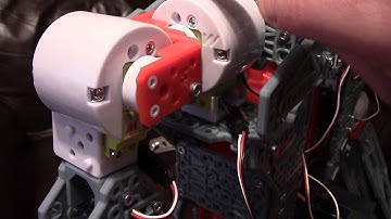 MECCANO MECCANOID G15KS TIPS 2: CONNECTING THE ARM & SHOULDER SERVO