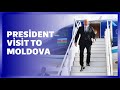 President ilham aliyev embarked on visit to moldova