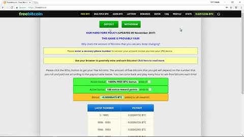 Freebitcoin Roll 10000 Script   Last Updated 21 November 2017