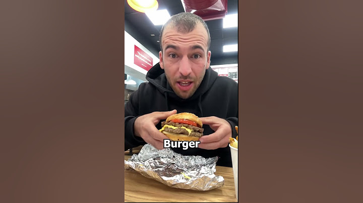 Five Guys Burger !