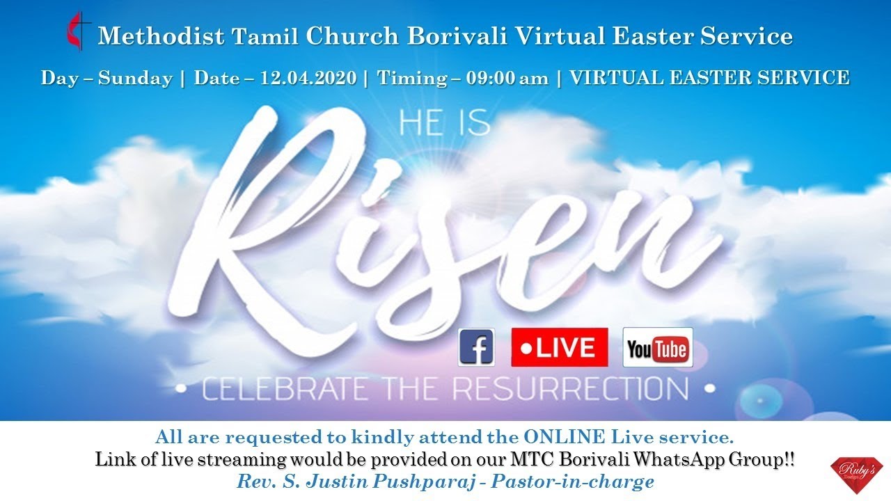 Virtual Easter Service (He Is Risen) YouTube