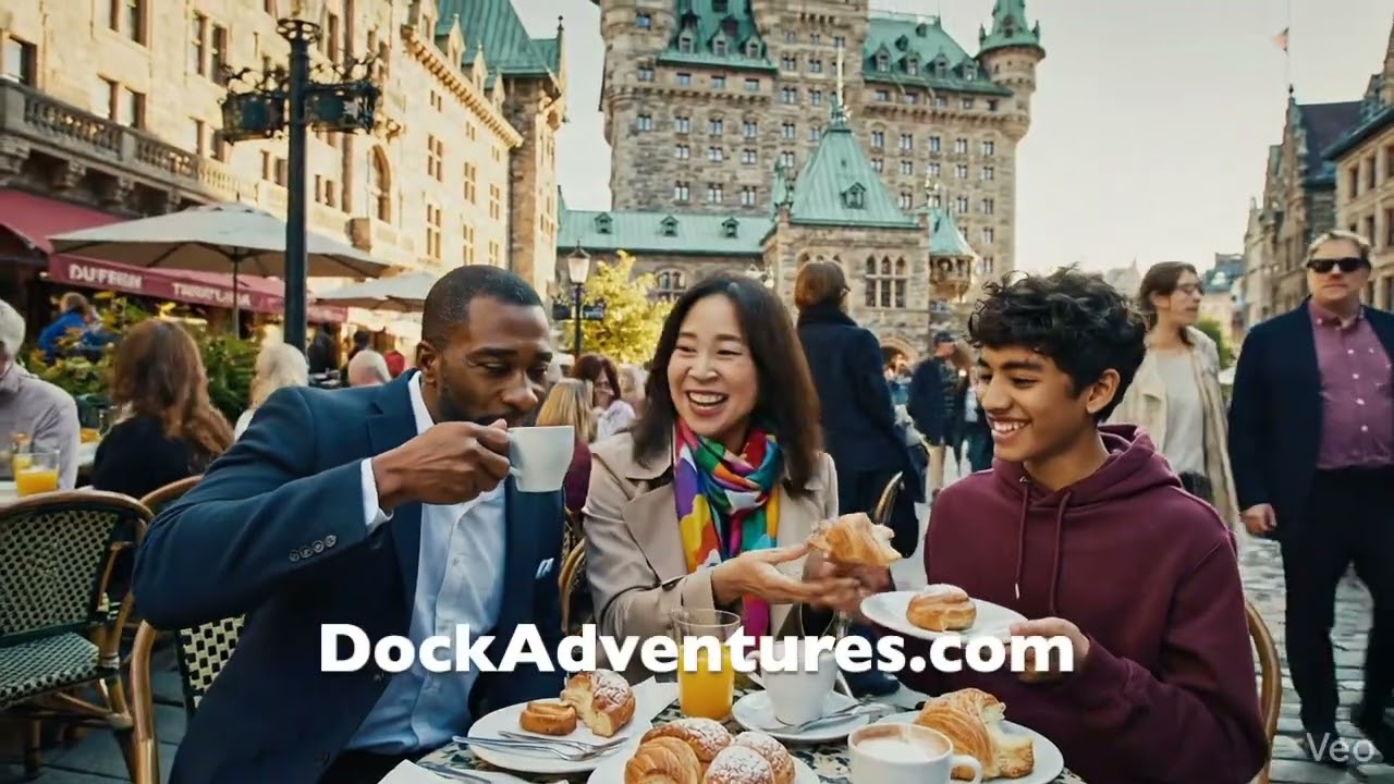 From shared bites to shared moments—Quebec City at its liveliest.🍷🍽️✨