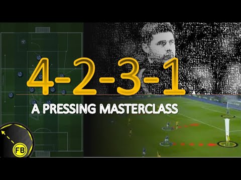 How To Press In A 4 2 3 1 Advanced Tactics Explained Youtube How To Press In A 4 2 3 1 Advanced Tactics Explained Youtube