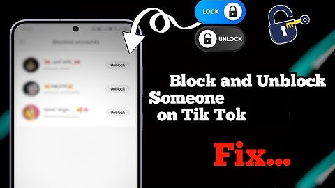 How to Block and Unblock Someone on TikTok (2025)