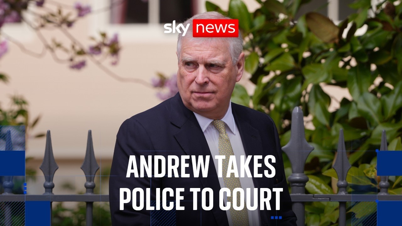 Andrew Mountbatten-Windsor takes Thames Valley Police to court over home searches