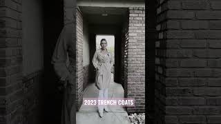 TRENCH COATS ARE ALWAYS ON TREND! Tips & Inspiration 🌻#fashionover40 #shortvideo #coat #silk #wool