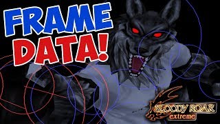 BLOODY ROAR EXTREME FRAME DATA ACCESS screenshot 5