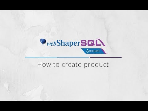 How to create product in SQL Accounting and sync (push) to webShaper