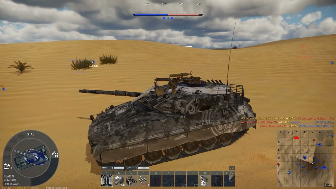 【War Thunder｜戰爭雷霆】🌟 Gameplay × TAM-2IP｜Cold War｜Girls und Panzer｜Cool