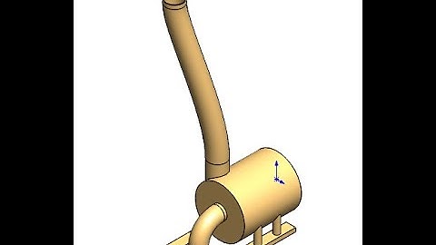 Tutorial Forklift Design In SolidWork # 1: Air Intake
