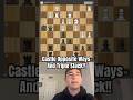 We Castle Opposite Ways and Triple Stack!! #chess #livestream #highlights #learnchess #tactics