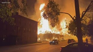 Fires burn in Mpls. overnight as protests continue