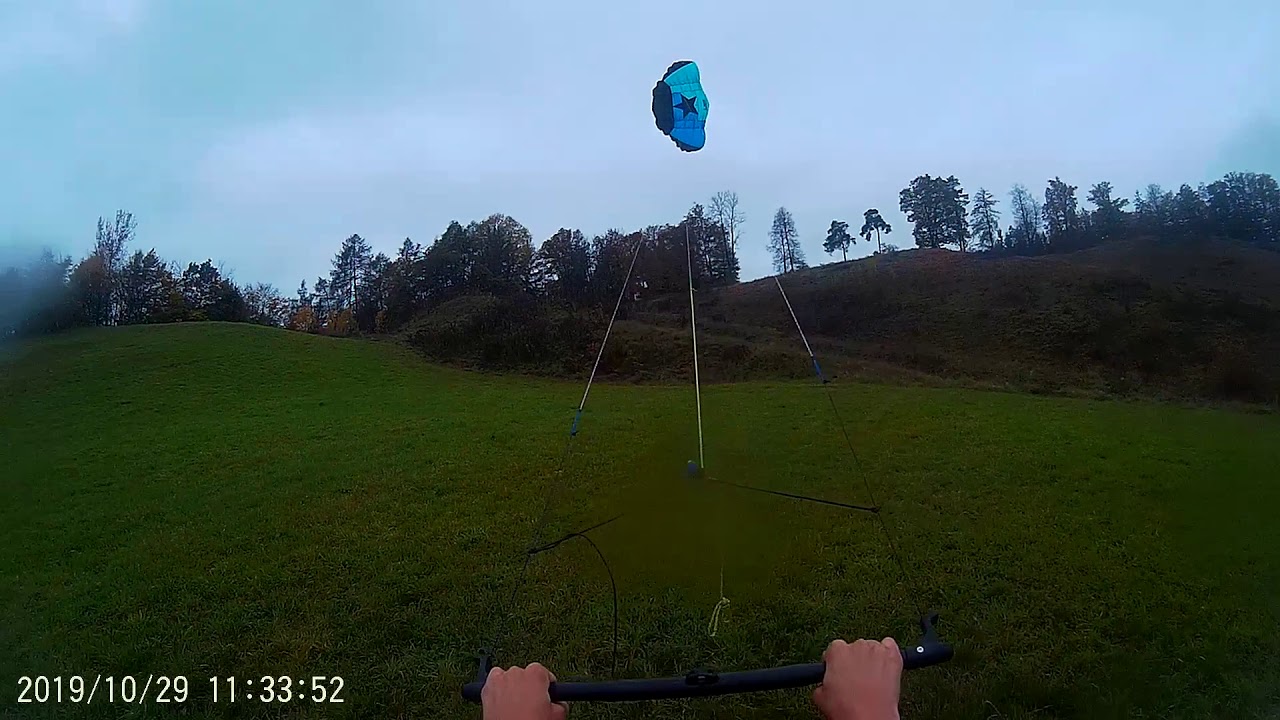 Born Kite NASA Star 4 in 7qm. Erstflug