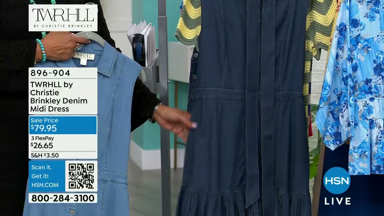 christie brinkley denim dress Copy Christie Brinkley's Western Denim Look from $29