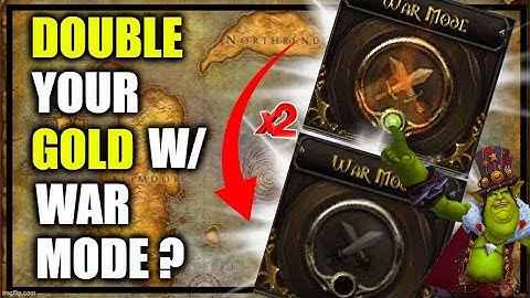 Patch 9.2: Double your gold from specific farms w/ WarMode On/Off?! WoW Shadowlands Goldmaking