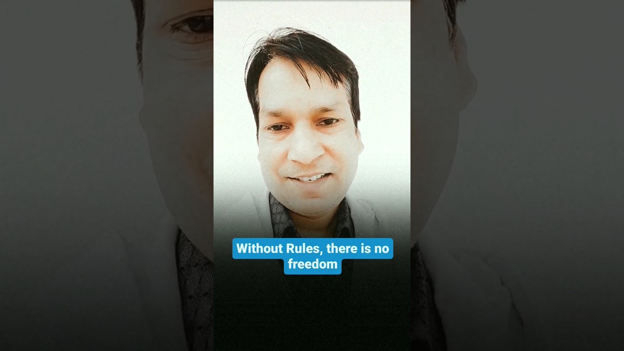 Without Rules Without Rule , there is no freedom | Bharat singh #motivationalvideo # ...