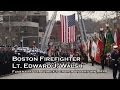 Thousands attend boston firefighter lt edward walsh funeral