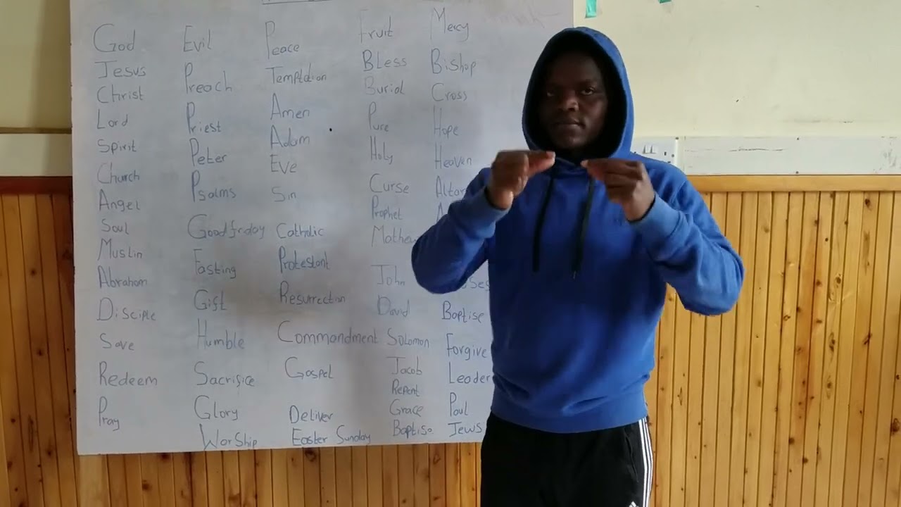 religion kenyan sign language term