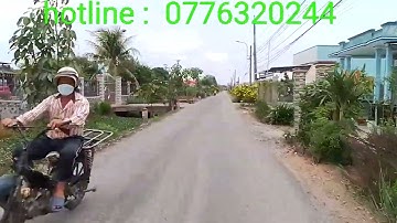 Thổ cư 100% mặt tiền đường nhựa xe tải chạy , phước Lâm cần giuộc 5m x 33m | BĐS cần giuộc Long an