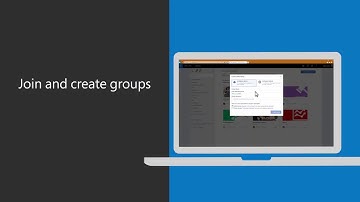 Yammer: Video Join and create groups