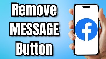 HOW to Remove MESSAGE Button on FACEBOOK