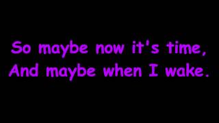 Video thumbnail of "Annie Jr - Maybe Karaoke Instrumental"