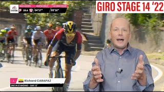 Bora's ONE Mistake... Then THIS Happened | Giro Stage 14 '22 | The Butterfly Effect