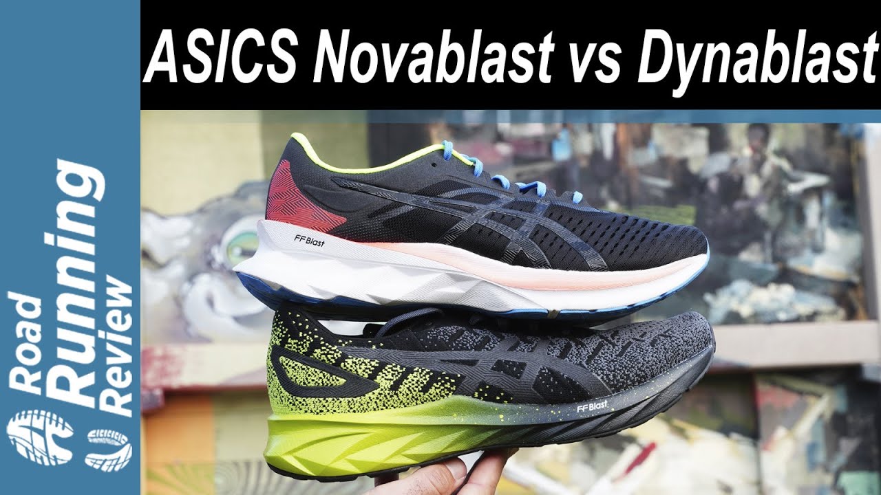 Por qué una viene mejor mayor y la otra para menor distancia? ASICS Novablast vs Dynablast - YouTube