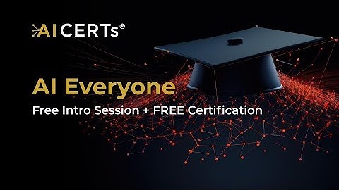 Free AI Certification Webinar Replay | AI for Everyone by Parasol Virtual & AI CERTs