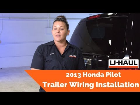 2013 Honda Pilot Trailer Wiring Installation
