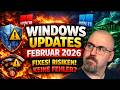 Windows Patch Tuesday Februar 2026 KB5077181 KB5075912 Installieren Oder Warten