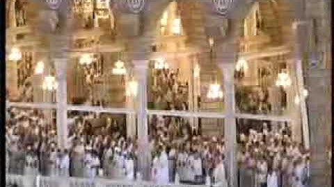 اول مرة لم يستطع الشيخ عبدالله الجهني إكمال التلاوة من شدة البكاء مؤثر جدا