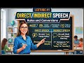 Direct/Indirect Speech for PMS/CSS and other exams || Lecture # 1/4 on Narration